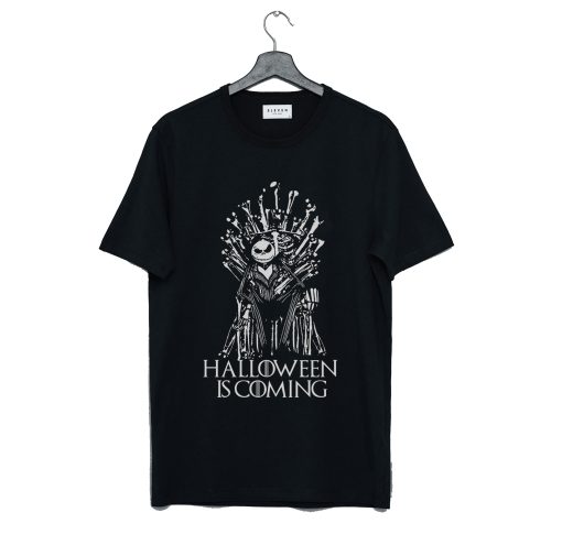 Halloween Is Coming Jack Skellington T-Shirt (GPMU)