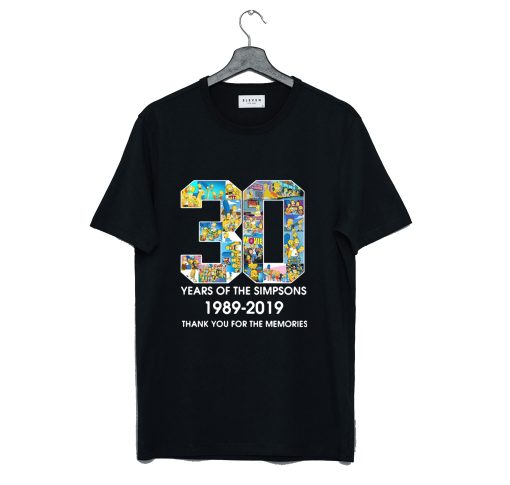 30 Years of The Simpsons 1989 – 2019 T-Shirt (GPMU)