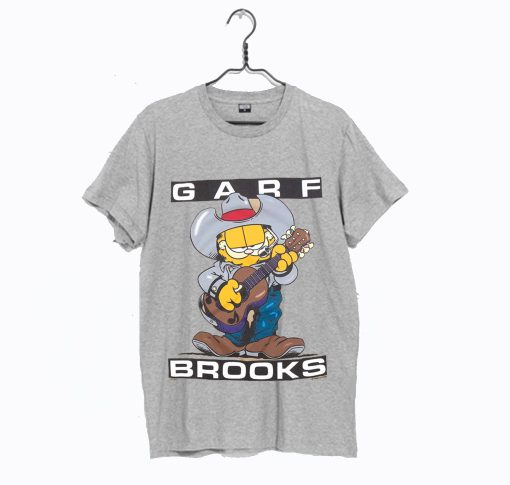 Garth Brooks x Garfield Garf Brooks Vintage Cartoon T Shirt (GPMU)