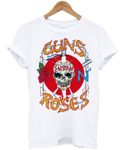 Guns N’ Roses Vinyl Bootlegs Samurai T Shirt (GPMU)