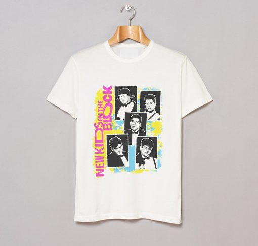 New Kids On The Block T-Shirt (GPMU) White