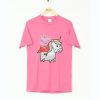 Peppa Pig Riding a Unicorn T-Shirt (GPMU)
