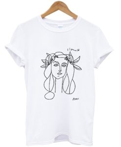Picasso Woman (Francoise Gilot) Sketch T Shirt (GPMU)