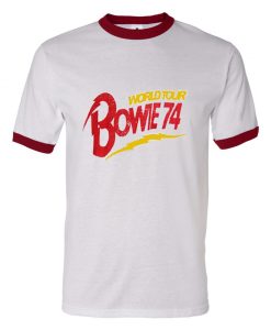 World Tour bowie 74 T Shirt (GPMU)