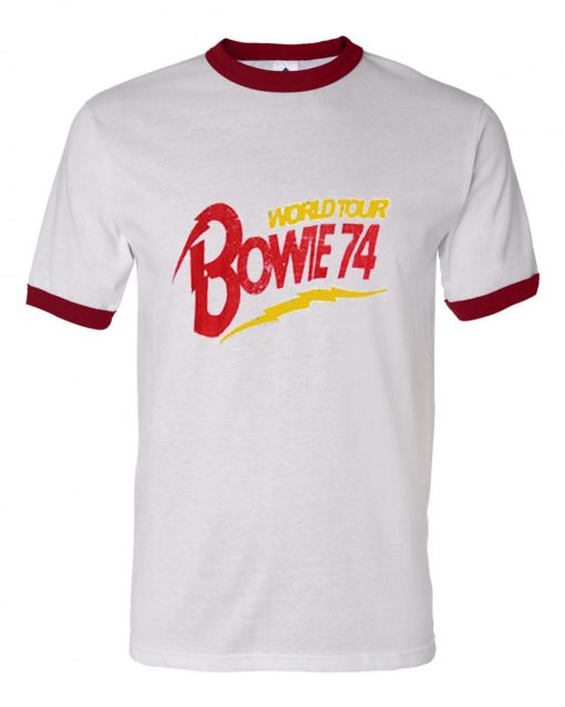 World Tour bowie 74 T Shirt (GPMU)