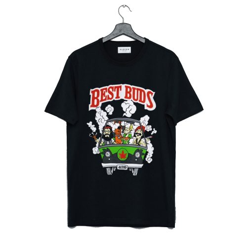 Best Buds Cheech And Chong Scooby Doo T Shirt (GPMU)