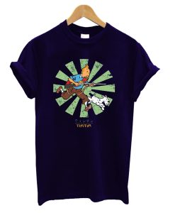 Tintin Retro Japanese T-Shirt (GPMU)