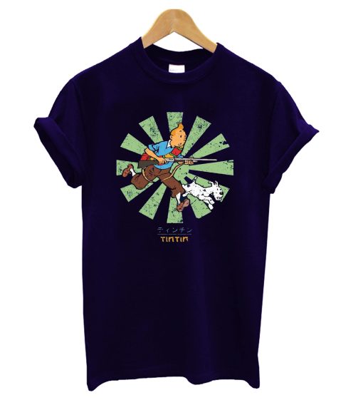 Tintin Retro Japanese T-Shirt (GPMU)