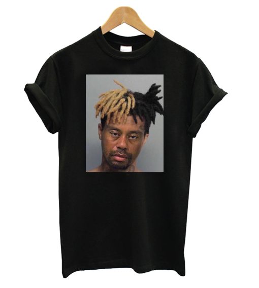 Xxxtentacion Tiger Woods Mugshot T-Shirt (GPMU)