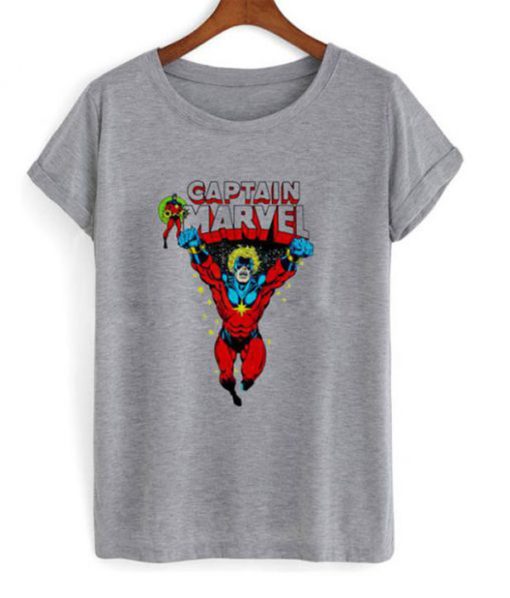 Captain Marvel T Shirt (GPMU)