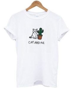 Cat And Me Cactus T Shirt (GPMU)