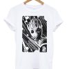 Marvel Groot Guardians of the Galaxy 2 Light Graphic T Shirt (GPMU)