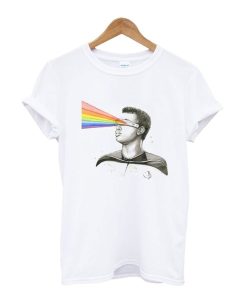 Star Trek Geordi Reading Rainbow T-Shirt (GPMU)