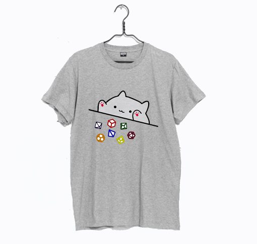 Cat Throwing Dice T-Shirt (GPMU)