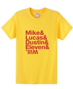 Mike & Lucas & Dustin & Eleven & Will T Shirt (GPMU)