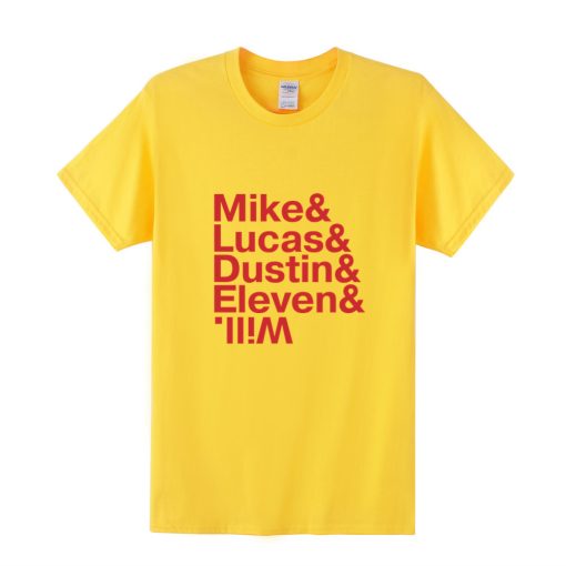 Mike & Lucas & Dustin & Eleven & Will T Shirt (GPMU)