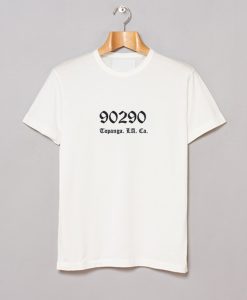 90290 Topanga Los Angeles California T-Shirt (GPMU)