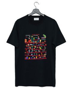 Donkey Kong Retro Game Characters T-Shirt (GPMU)