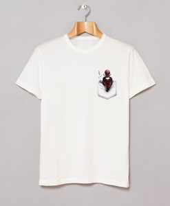 Pocket Deadpool Playing Games T-Shirt (GPMU)
