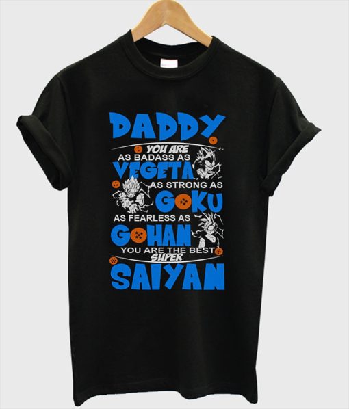 Super Saiyan Dad Gift T-Shirt (GPMU)