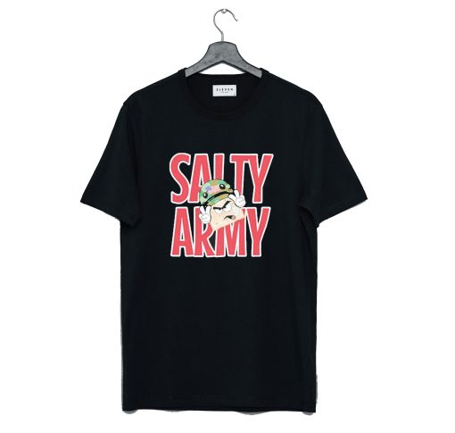 Salty Cracker Merch Big Salty Army T Shirt (GPMU)