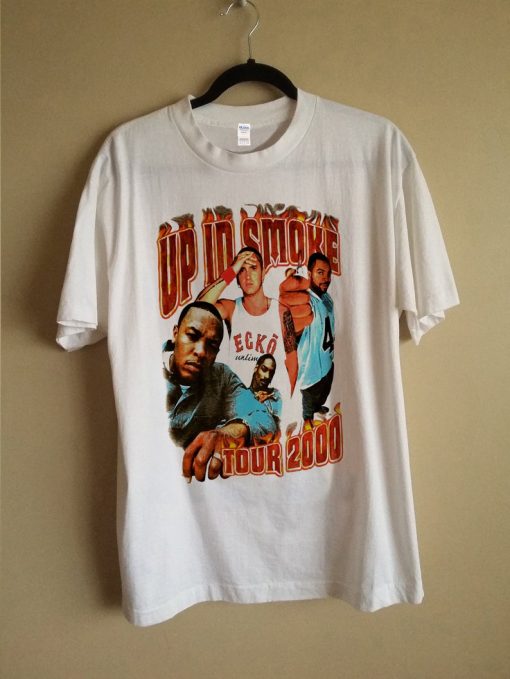 Up In Smoke Tour 2000 DRE EMINEM SNOOP T Shirt (GPMU)