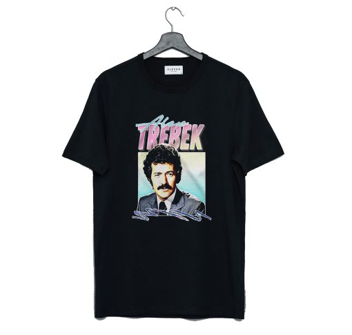 Alex Trebek Aesthetic Retro T Shirt (GPMU)