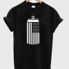 American Flag Beer Can Drinking T-Shirt (GPMU)