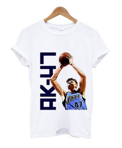 Andrei Kirilenko Basketball Player AK-47 T-Shirt (GPMU)