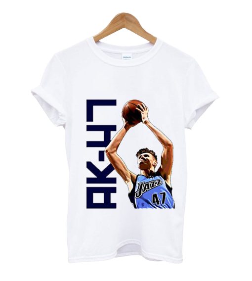 Andrei Kirilenko Basketball Player AK-47 T-Shirt (GPMU)