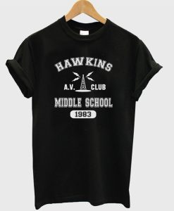 Hawkins Middle School AV Club Stranger Things T-Shirt (GPMU)