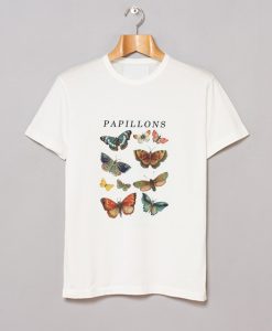 Papillons Butterfly Vintage T-Shirt (GPMU)