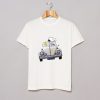 Snoopy Gift Snoopy Lover Snoope And Woodstock Driving Car T Shirt (GPMU)