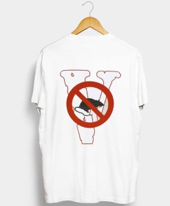 Vlone No Snitching Anytime T Shirt (GPMU) Back