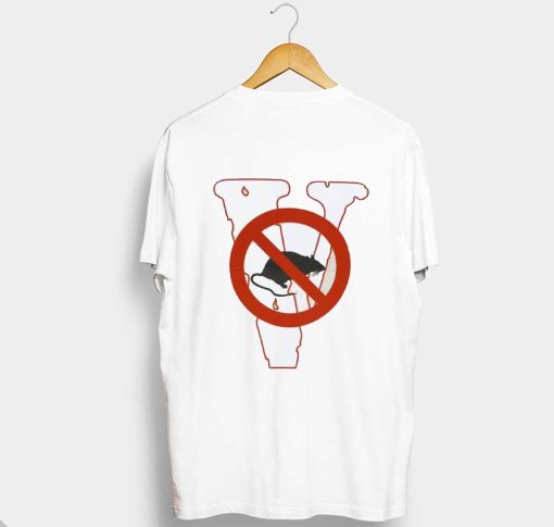 Vlone No Snitching Anytime T Shirt (GPMU) Back