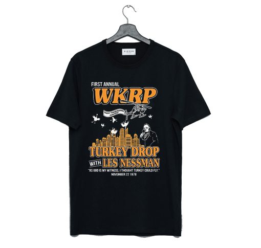 WKRP Turkey Drop T-Shirt (GPMU)