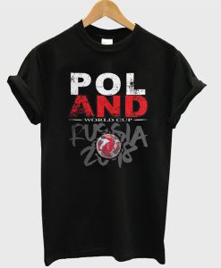 World Cup Football 2018 Russia Poland T-Shirt (GPMU)