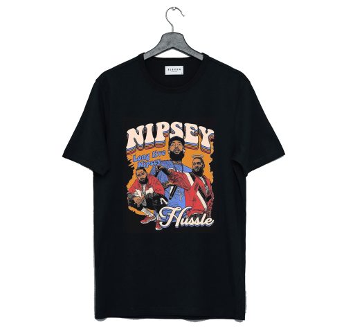 Nipsey Hussle Vintage 90s 80s Bootleg Legend Rapper T Shirt (GPMU)