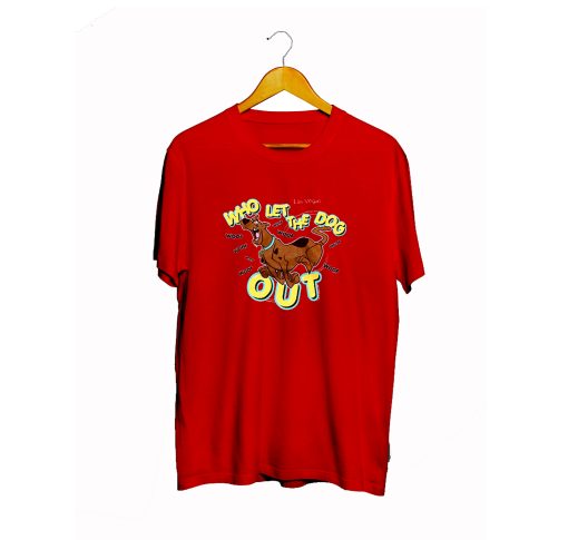 Scooby Doo Who Let The Dogs Out T Shirt (GPMU)