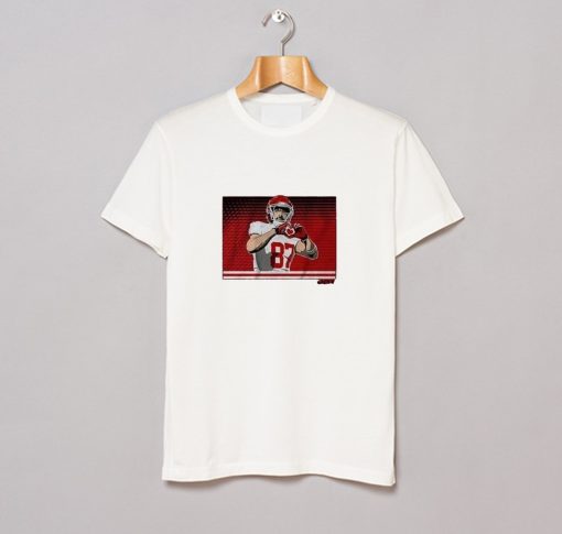 Travis Kelce Throw Up The Heart T Shirt (GPMU)