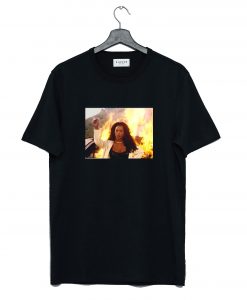 Angela Bassett Waiting To Exhale Leaving Fire T-Shirt (GPMU)