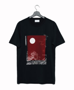 Moon Minimalistic Japanese T Shirt (GPMU)