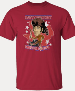 Davy Crockett March 5 1854 T Shirt (GPMU)