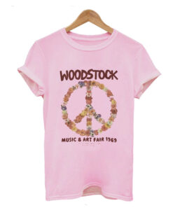 The Retro Woodstock Music Art Fair T Shirt