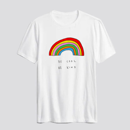 Be Cool Be Kind Rainbow T-shirt