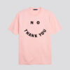 Smiley No Thank You t-shirt