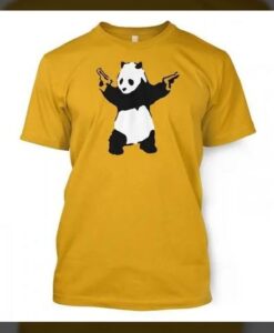 panda snaps t-shirt