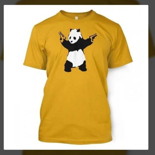 panda snaps t-shirt