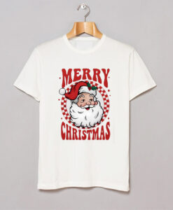 Merry Christmas Santa Retro t shirt